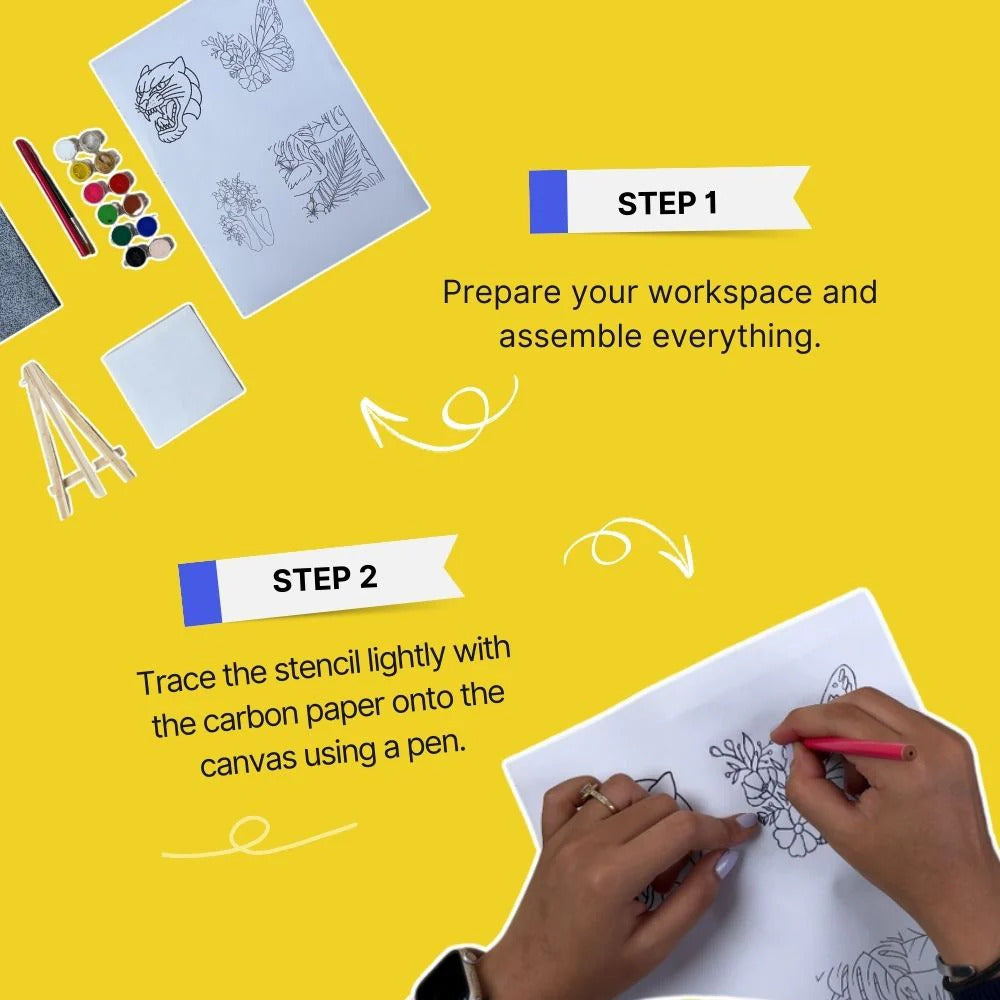 Kitsters DIY Mini Painting Kit