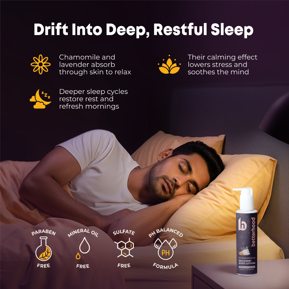 Betterhood Magnesium Body Lotion For Recovery