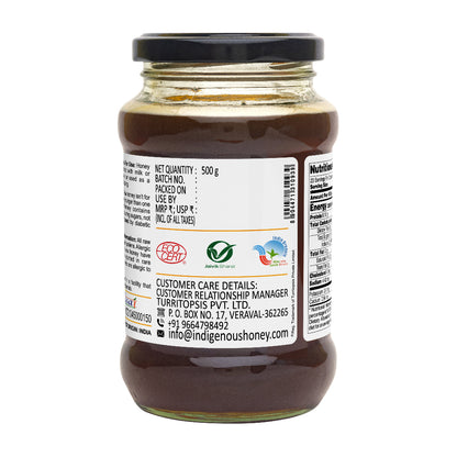 Indigenous Honey USDA Certified Organic Wild Honey