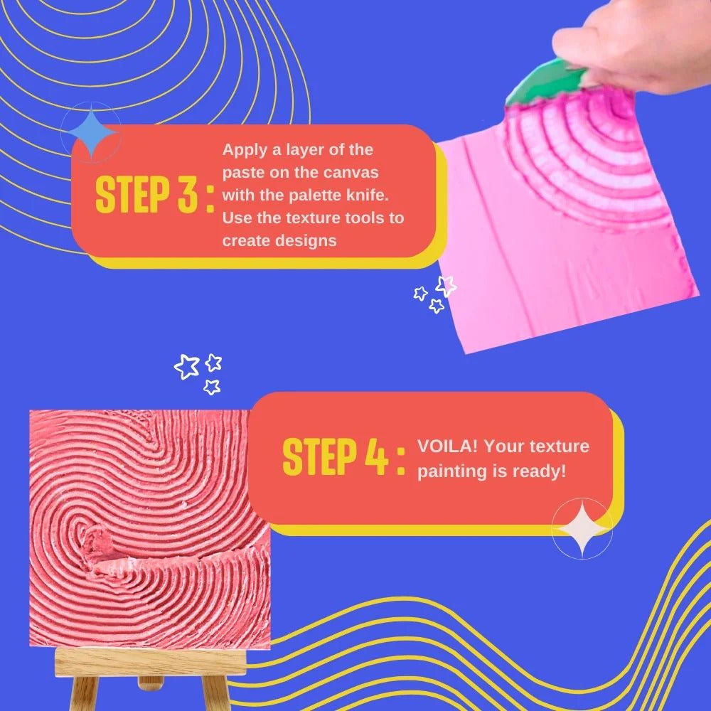 Kitsters DIY Texture Painting Kit