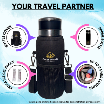 Outer Woods Insulin Cooler Bottle Case