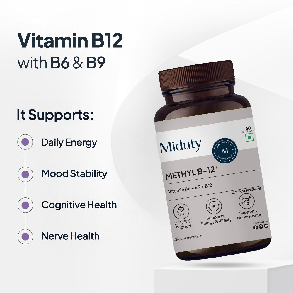 Miduty Vitamin B12 Supplement