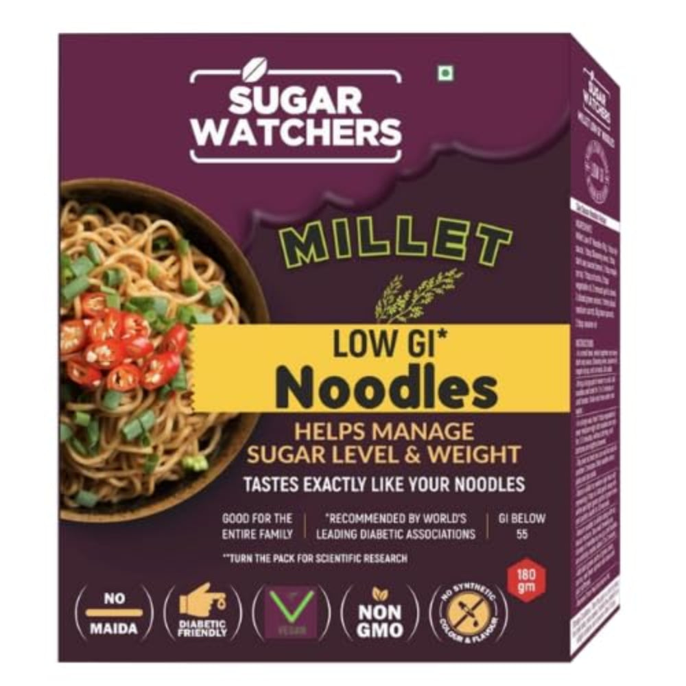 Sugar Watchers Low GI Noodles, No Maida, Non-Fried, Diabetic Friendly