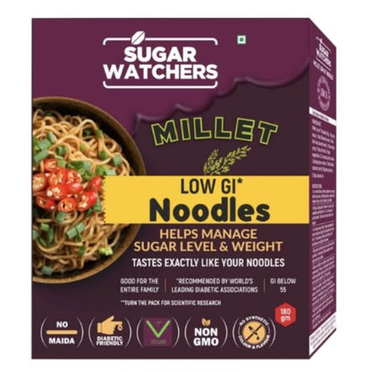 Sugar Watchers Low GI Noodles, No Maida, Non-Fried, Diabetic Friendly