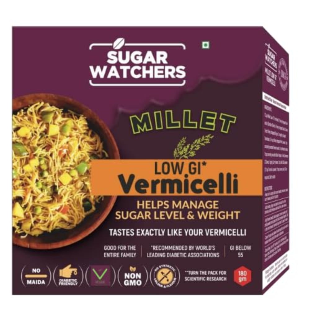 Sugar Watchers Low GI Sevai (Vermicelli), No Maida, Diabetic Friendly