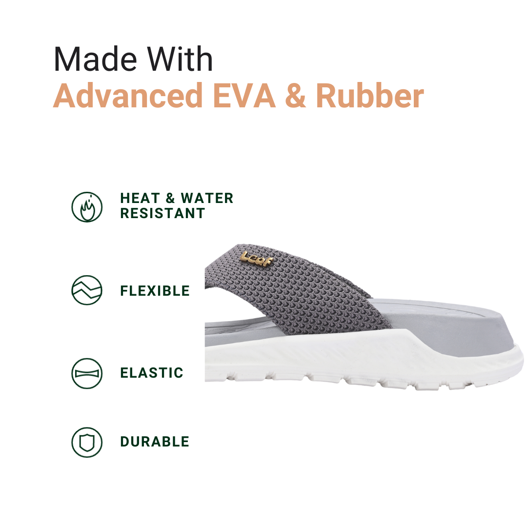 Leaf Ortho Heel pain and swelling care Slippers - Unisex