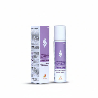 Soreze Cleanse Spray - Medical Adhesive Remover Spray