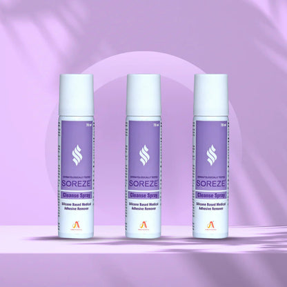 Soreze Cleanse Spray - Medical Adhesive Remover Spray