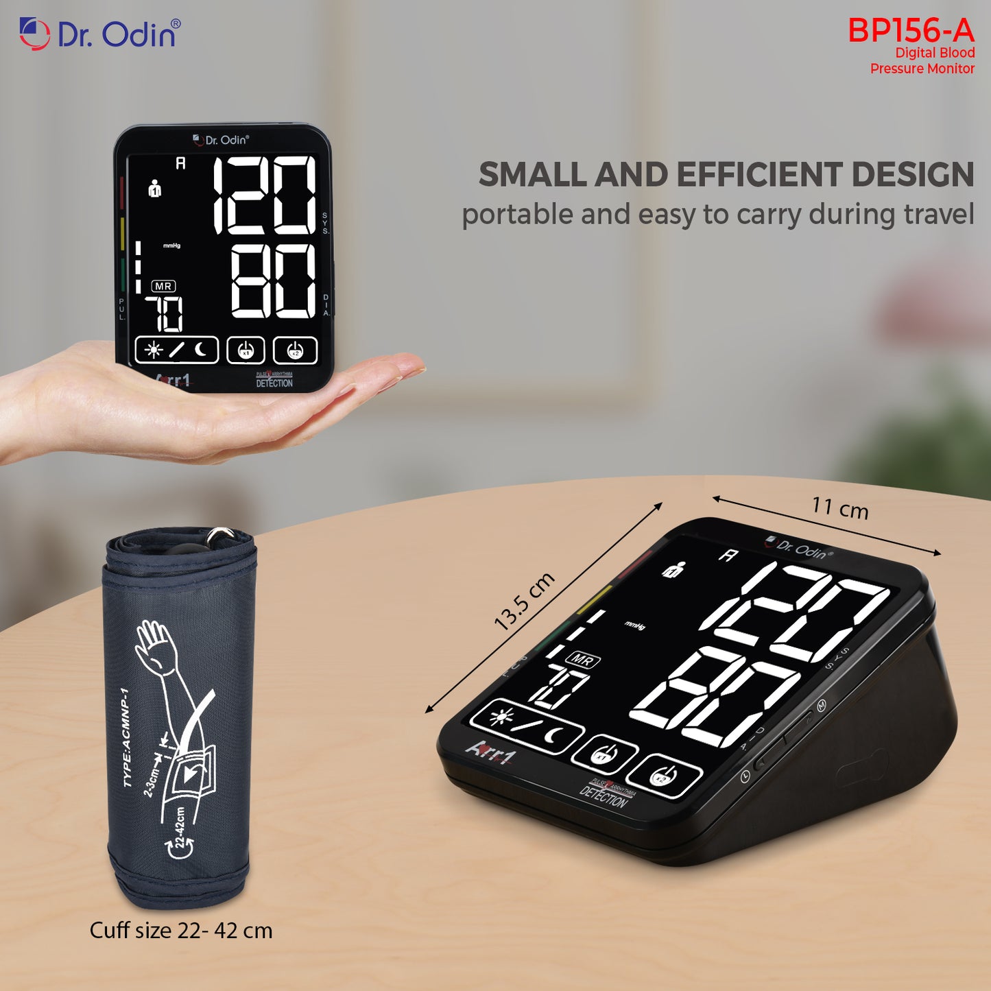 Dr. Odin BP156 Digital Blood Pressure Monitor
