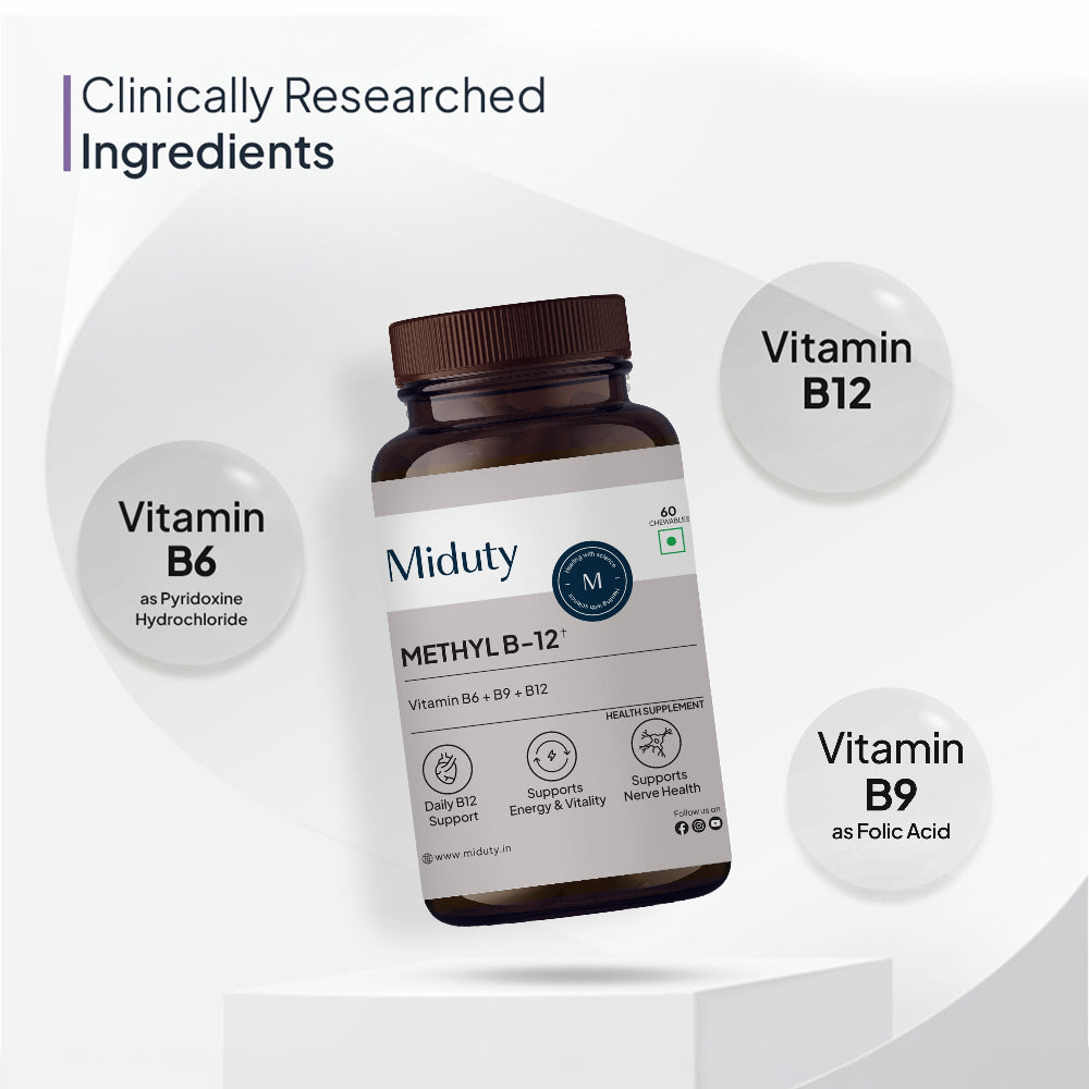 Miduty Vitamin B12 Supplement