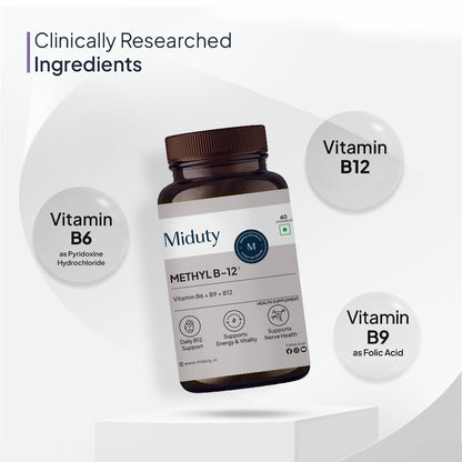 Miduty Vitamin B12 Supplement