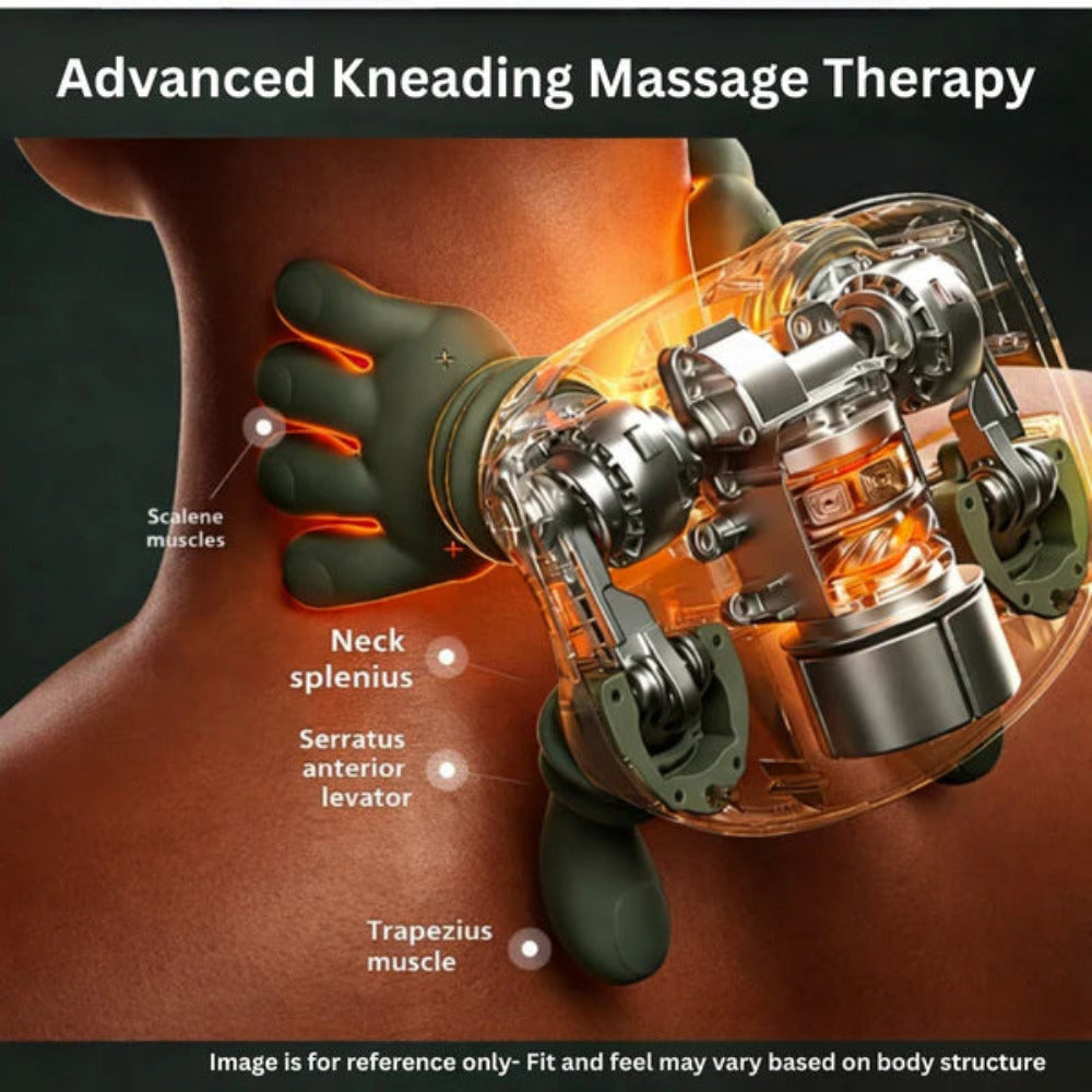 LA' FORTE Electric Deep Tissue 4D Kneading Massager