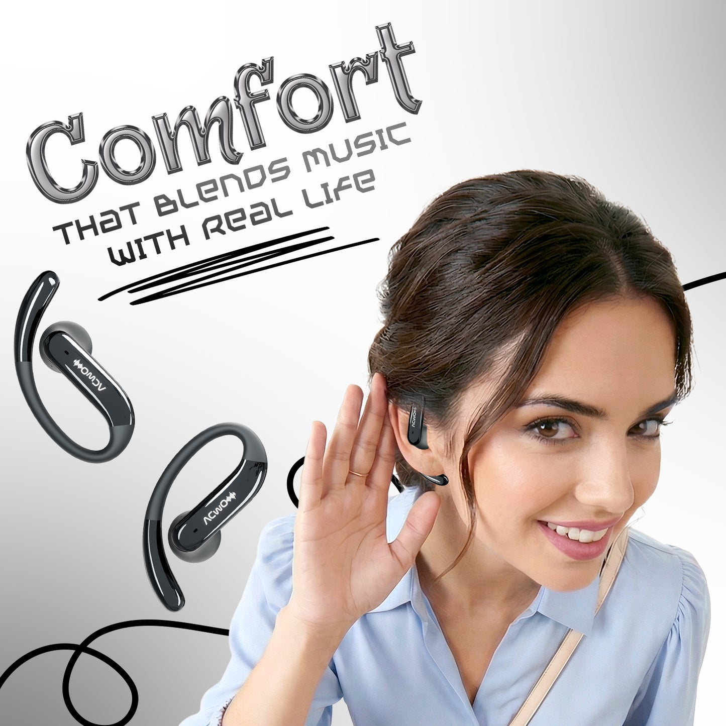 ACwO DwOTS 575 Open-Ear Earbuds