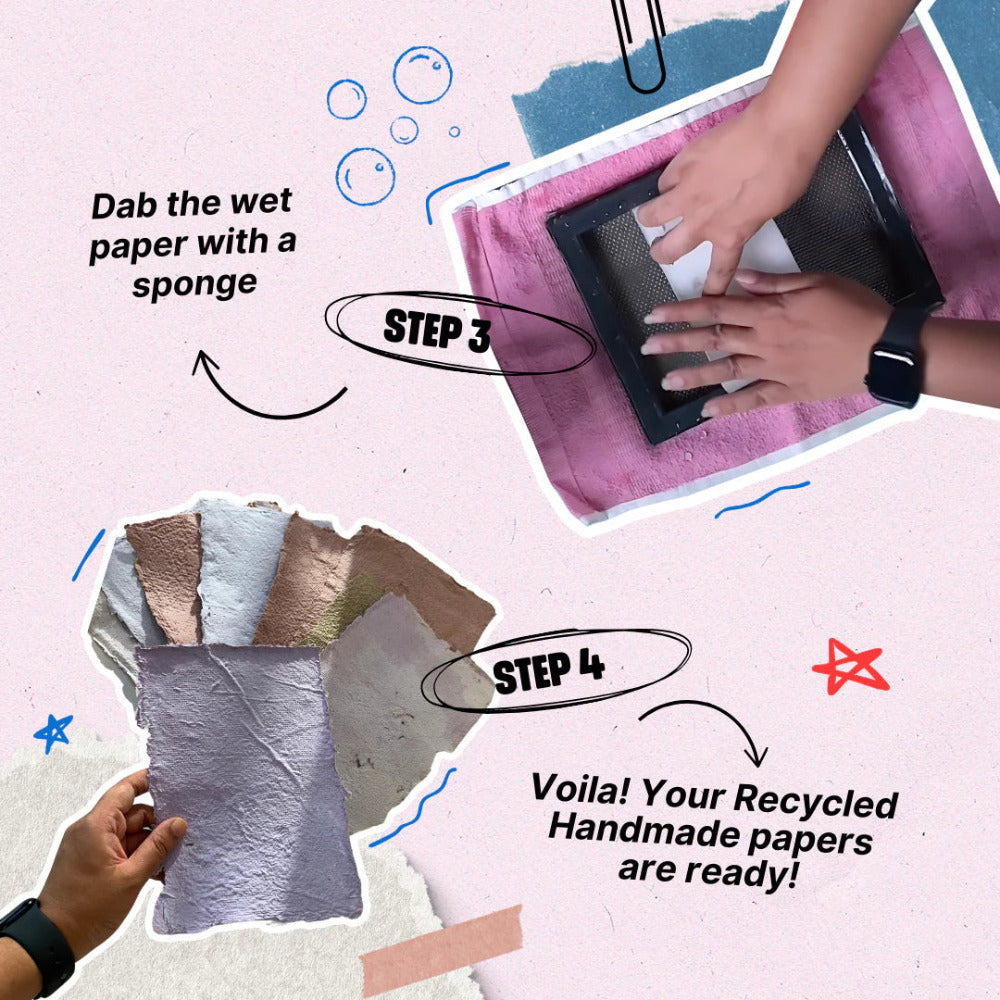 Kitsters DIY Handmade Paper Kit