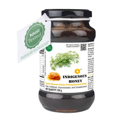 Indigenous Honey Dark and Bitter Natural Ajwain Honey