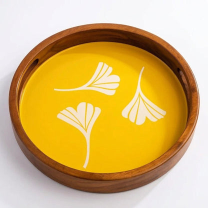 Comfy Homes Wooden Circular Platter