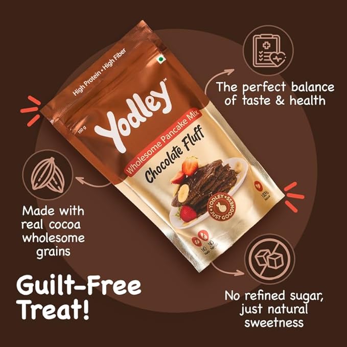 Yodley Wholesome Pancake Mix - Chocolate Fluff