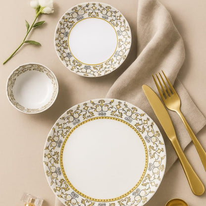 Comfy Homes Round Melamine 41 Pieces Dinner Set