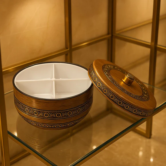 Comfy Homes Revolving Dry Fruit & Snack Storage Box