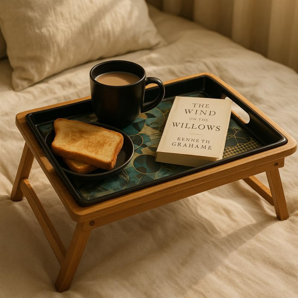 Comfy Homes Durable Multi-Use Premium Printed Rectangular Melamine Serve Ware