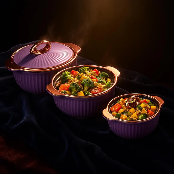 Comfy Homes Casserole Storage Set of 3