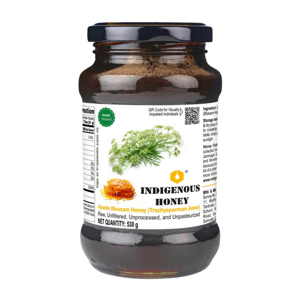 Indigenous Honey Dark and Bitter Natural Ajwain Honey