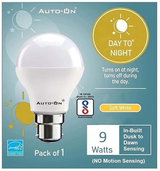 Day/Night Bulb (Dusk to Dawn Sensor) 9 W