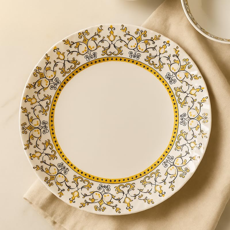 Comfy Homes Round Melamine 41 Pcs Dinner Set