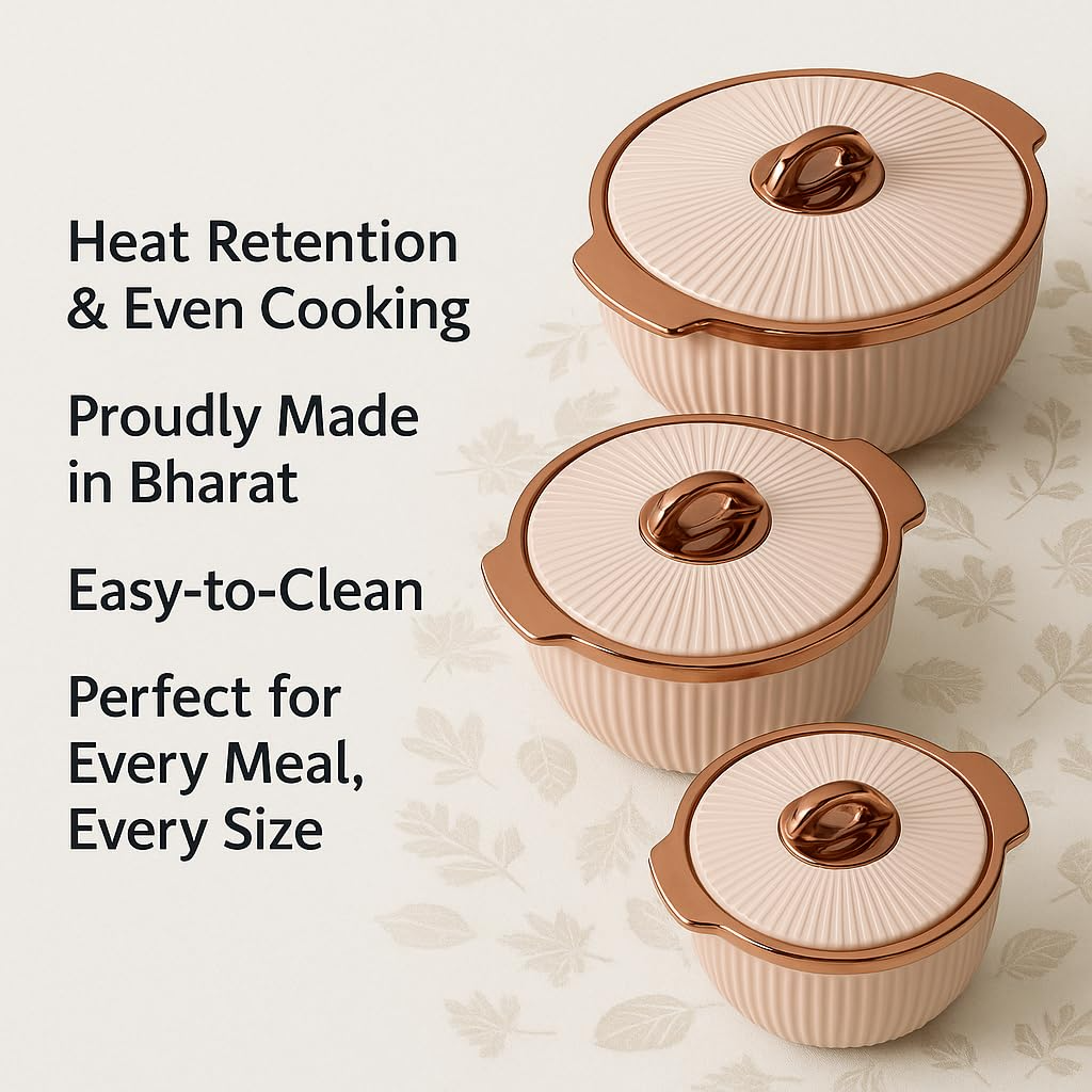 Comfy Homes Casserole Storage Set of 3