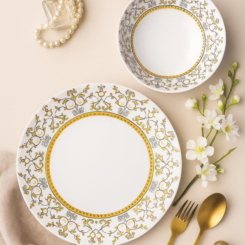 Comfy Homes Round Melamine 41 Pcs Dinner Set