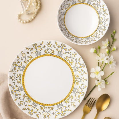 Comfy Homes Round Melamine 41 Pieces Dinner Set