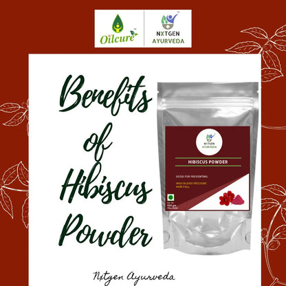 Nxtgen Ayurveda | Hibiscus Powder - 100 gms (Pack of 2)