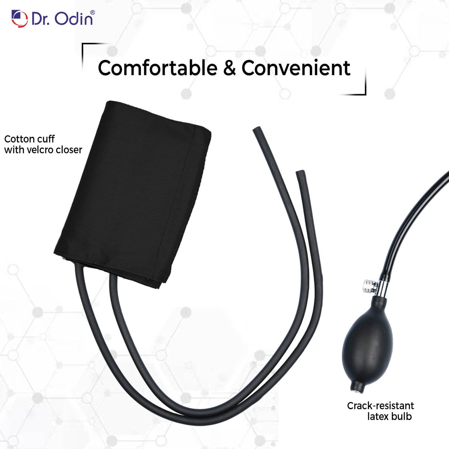 Dr. Odin OLS103 LCD Mercury-Free Sphygmomanometer