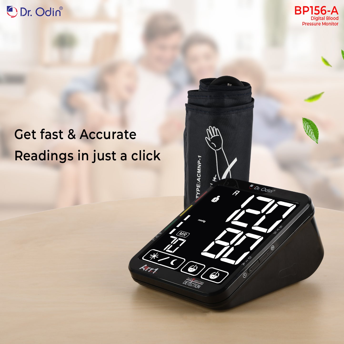 Dr. Odin BP156 Digital Blood Pressure Monitor