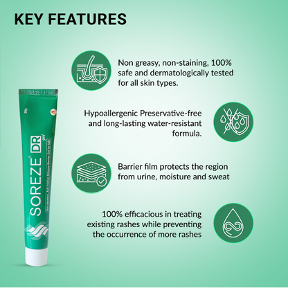 Soreze DR Gel Anti-Diaper Rash Gel