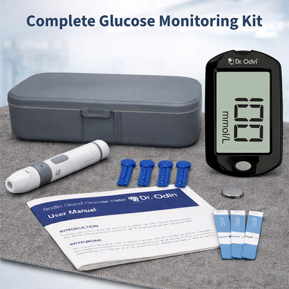 Dr. Odin Blood Glucose Monitoring System GDH-FAD Meter Kit (10strips)