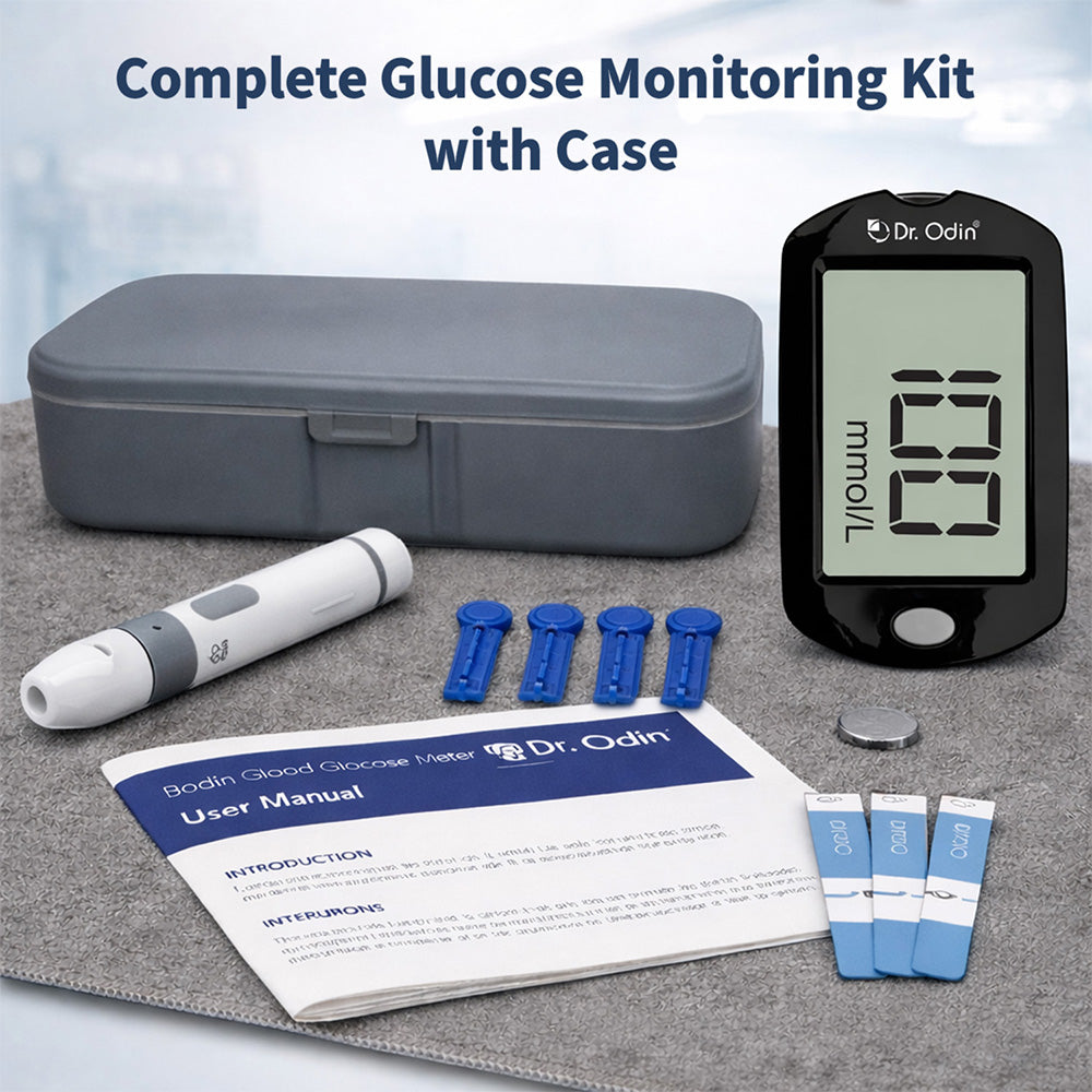 Dr. Odin Blood Glucose Monitoring GDH-FAD Meter Kit (25 strips)