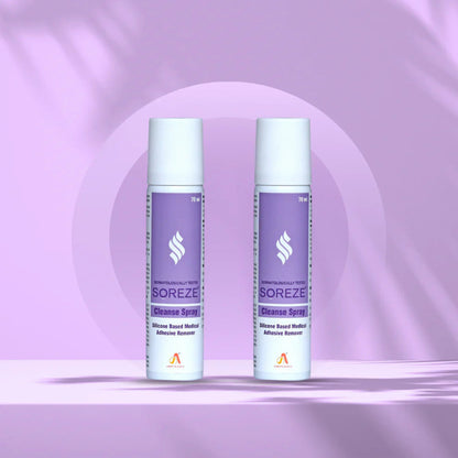 Soreze Cleanse Spray - Medical Adhesive Remover Spray