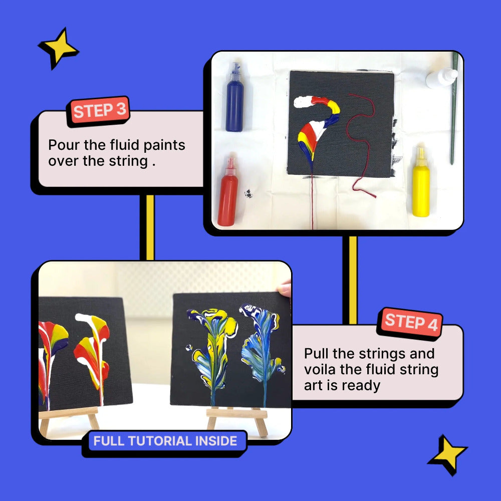 Kitsters DIY Fluid String Art Kit