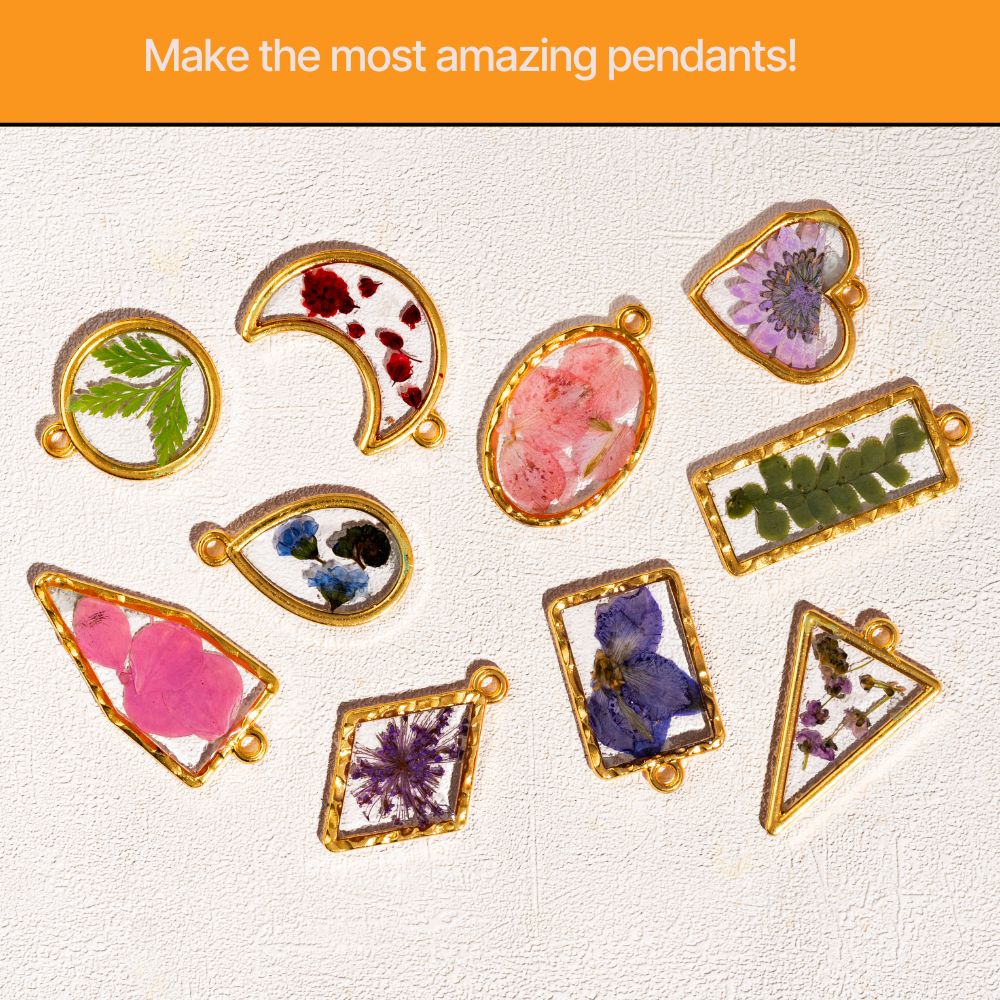 Kitsters DIY UV Resin Pendant Kit