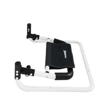 Simon's Foldable Steel Bedrail with Foam Grips and Storage Pouch for Bed Side Railing of Elderly and Adult Bed Safety Grab Bar