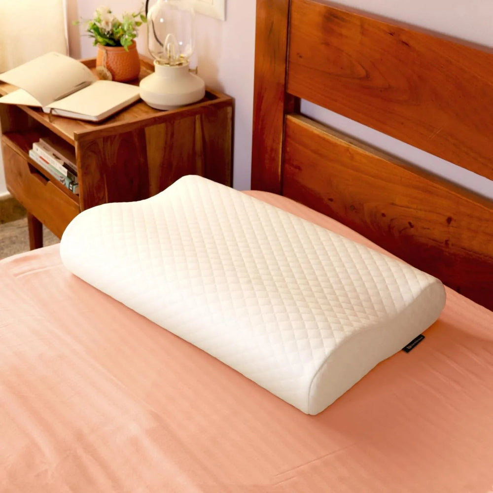Betterhood Cervical Pillow for Posture, Ergonomic Memory Foam Dual Height Design