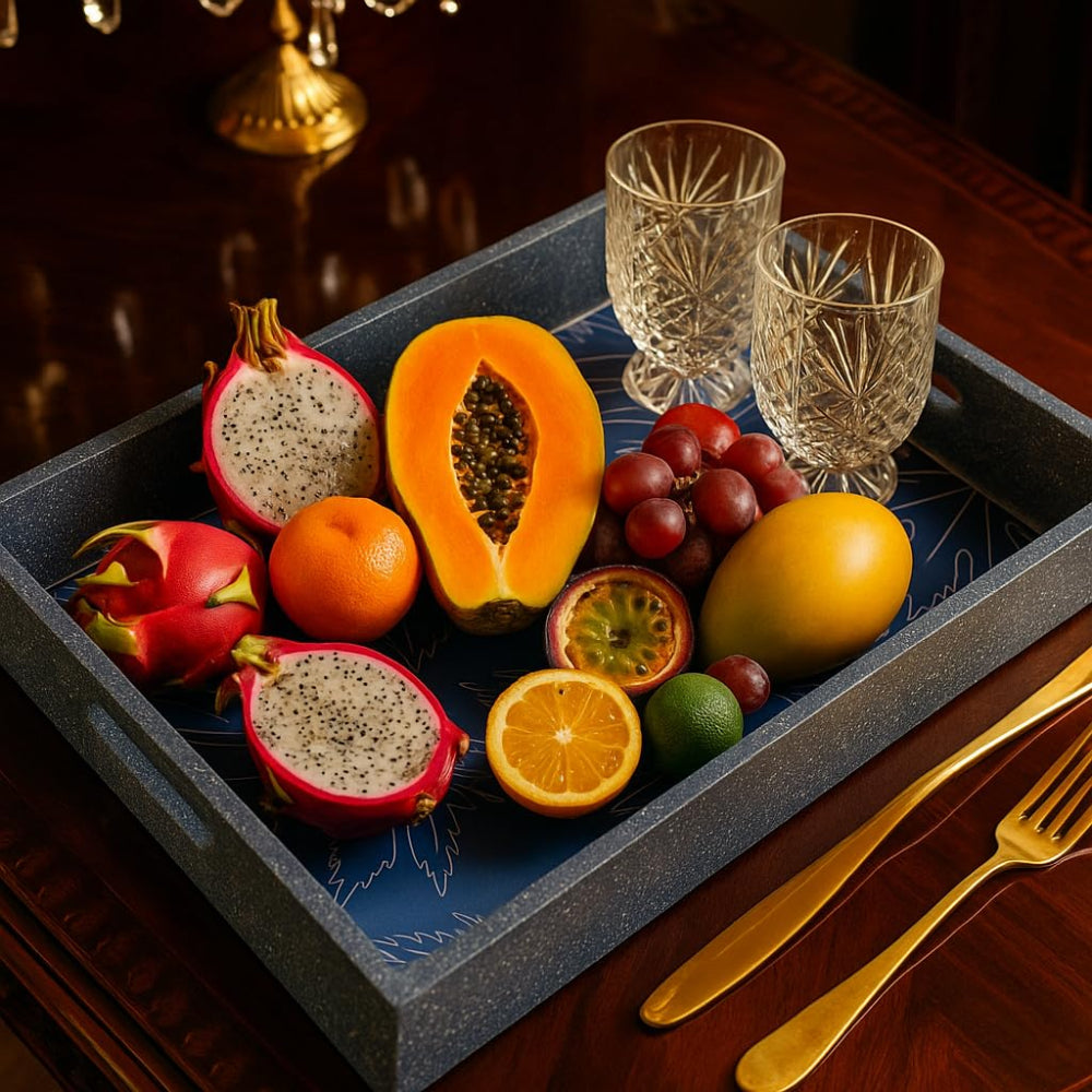 Comfy Homes Stylish Wooden Tray