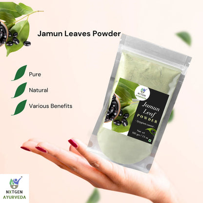 Nxtgen Ayurveda |  Jamun Leaves Powder - 100gms