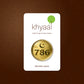 Khyaal Divine Collection- 0.5 gms 24KT Gold 786 Coin