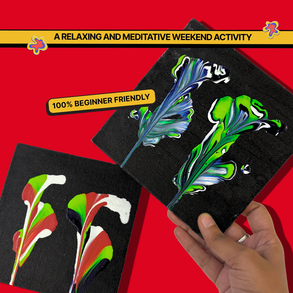 Kitsters DIY COMBO : Fluid Wheel Art Kit & DIY Fluid String Art Kit