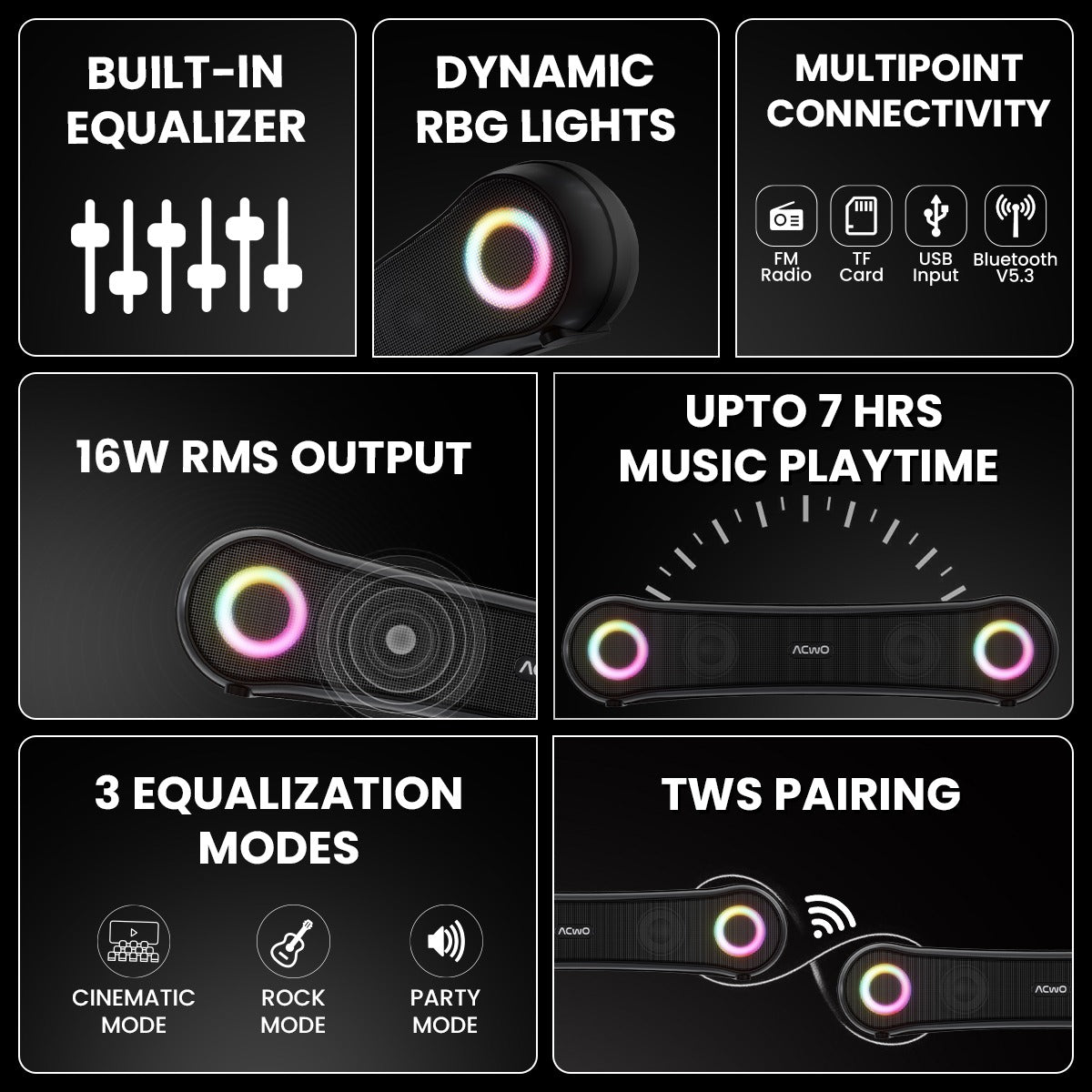 ACwO CARNIwAL Desi Wireless Speaker