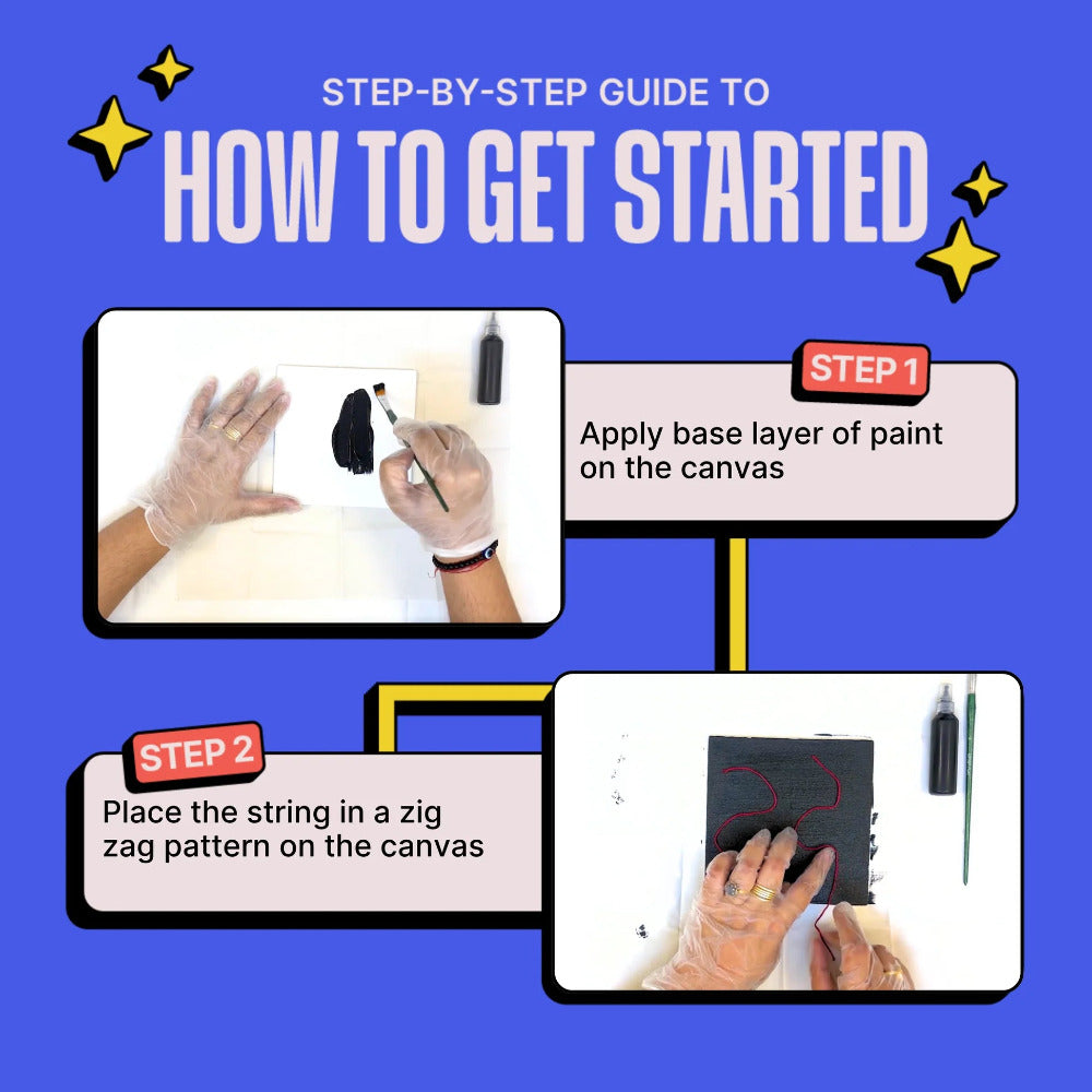 Kitsters DIY Fluid String Art Kit