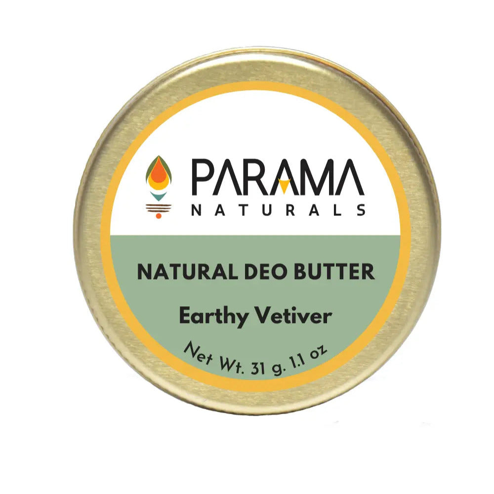 Parama Naturals Natural Deo Butter - Solid Deo Butter (Sugandhi Balm)