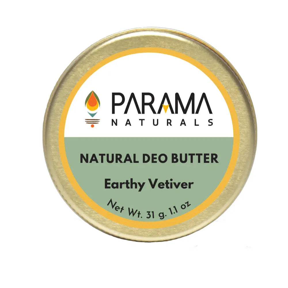 Parama Naturals Natural Deo Butter - Solid Deo Butter (Sugandhi Balm)